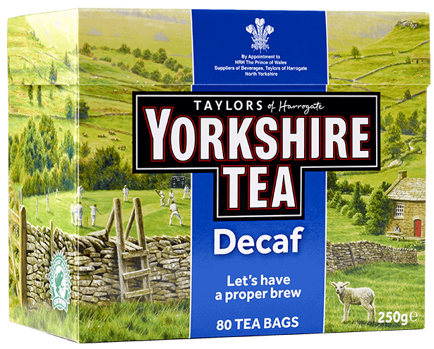 Tea | Gold | Decaf | Water Yorkshire Tea